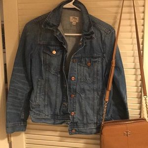 J Crew denim jacket size small